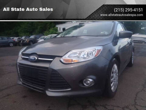 2012 Ford Focus for sale at All State Auto Sales in Morrisville PA
