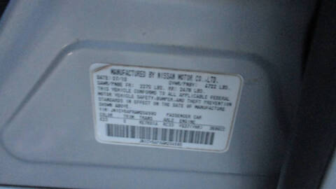 2010 Infiniti G37 Sedan Journey