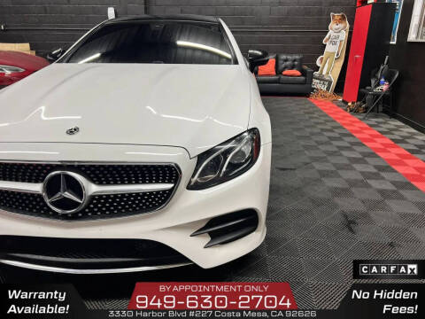 2018 Mercedes-Benz E-Class E 400 4MATIC