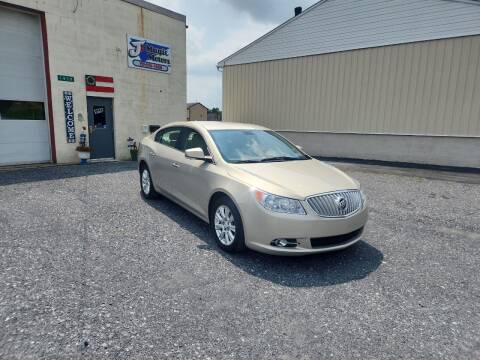 2012 Buick LaCrosse for sale at J'S MAGIC MOTORS in Lebanon PA