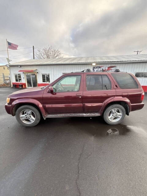 2002 INFINITI QX4 for sale at PIERCY MOTORS INC in Union Gap, WA