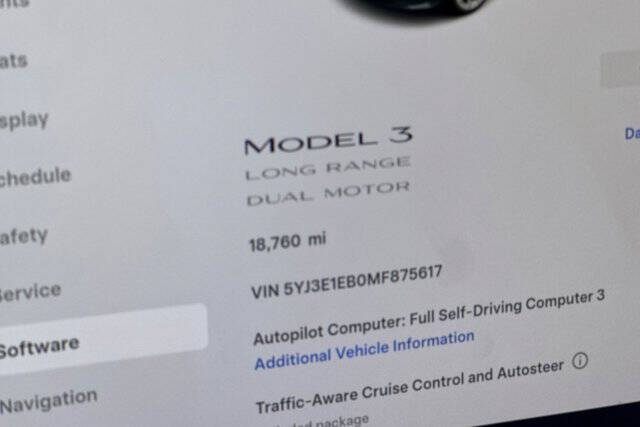 2021 Tesla Model 3 Long Range