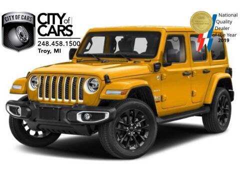 2022 Jeep Wrangler Unlimited for sale at City of Cars in Troy MI