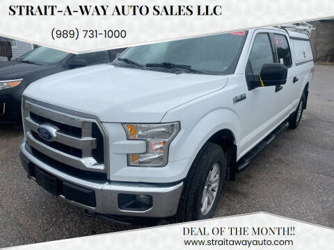 2015 Ford F-150 for sale at Strait-A-Way Auto Sales LLC in Gaylord MI
