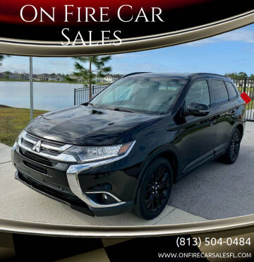 2018 Mitsubishi Outlander for sale at On Fire Car Sales in Tampa FL