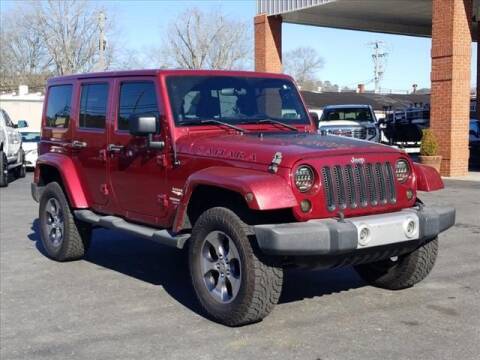 2012 Jeep Wrangler Unlimited for sale at Harveys South End Autos in Summerville GA
