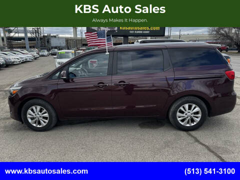 2016 Kia Sedona for sale at KBS Auto Sales in Cincinnati OH