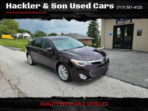 2013 Toyota Avalon for sale at Hackler & Son Used Cars in Red Lion PA