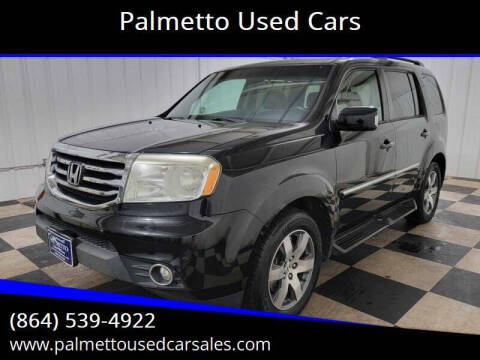 2013 Honda Pilot for sale at Palmetto Used Cars in Piedmont SC