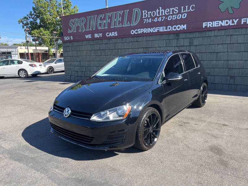 2015 Volkswagen Golf for sale at SPRINGFIELD BROTHERS LLC in Fullerton CA