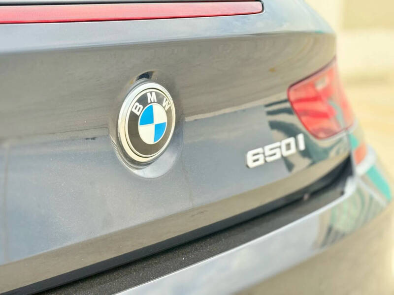 2012 BMW 6 Series 650i