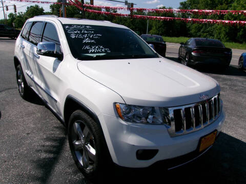 2012 Jeep Grand Cherokee for sale at River City Auto Sales in Cottage Hills IL