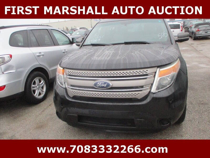 2013 Ford Explorer for sale at First Marshall Auto Auction in Harvey IL