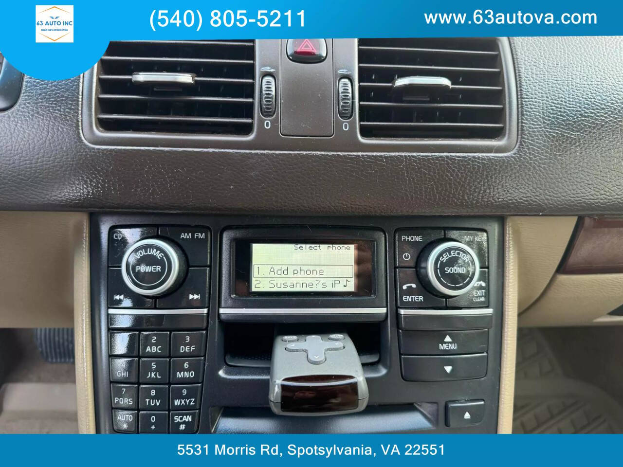 2013 Volvo XC90 for sale at 63 Auto Inc in Spotsylvania, VA