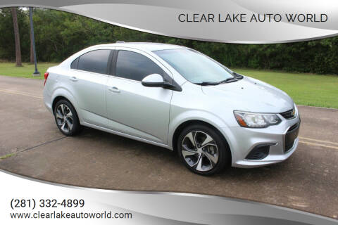 2017 Chevrolet Sonic for sale at Clear Lake Auto World in League City TX