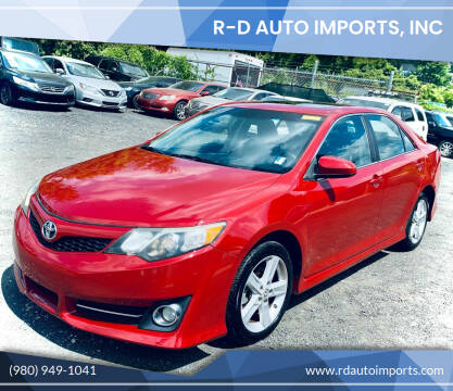 2013 Toyota Camry for sale at R-D AUTO IMPORTS, Inc in Charlotte NC