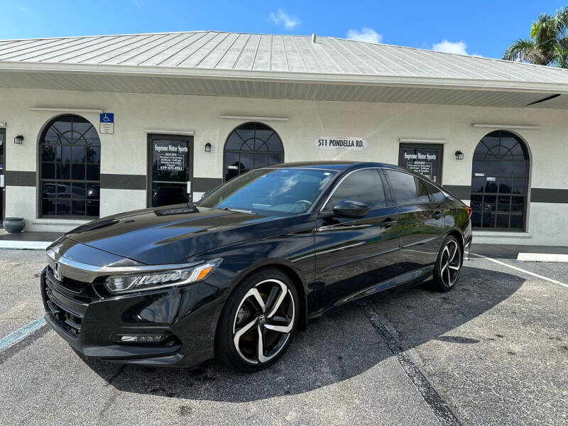 2018 Honda Accord for sale at Supreme Motor Sports in North Fort Myers FL