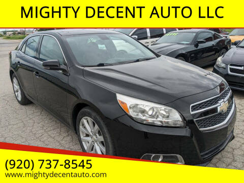 2013 Chevrolet Malibu for sale at MIGHTY DECENT AUTO LLC in Green Bay WI