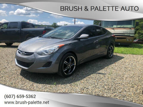 2011 Hyundai Elantra for sale at Brush & Palette Auto in Candor NY