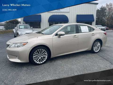 2013 Lexus ES 350 for sale at Larry Whicker Motors in Kernersville NC