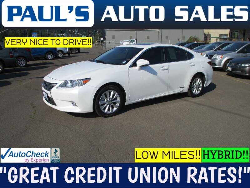 2013 Lexus ES 300h for sale at Paul's Auto Sales in Eugene OR