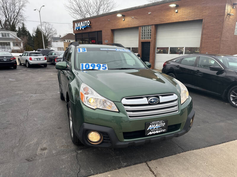 2013 Subaru Outback for sale at AM AUTO SALES LLC in Milwaukee WI