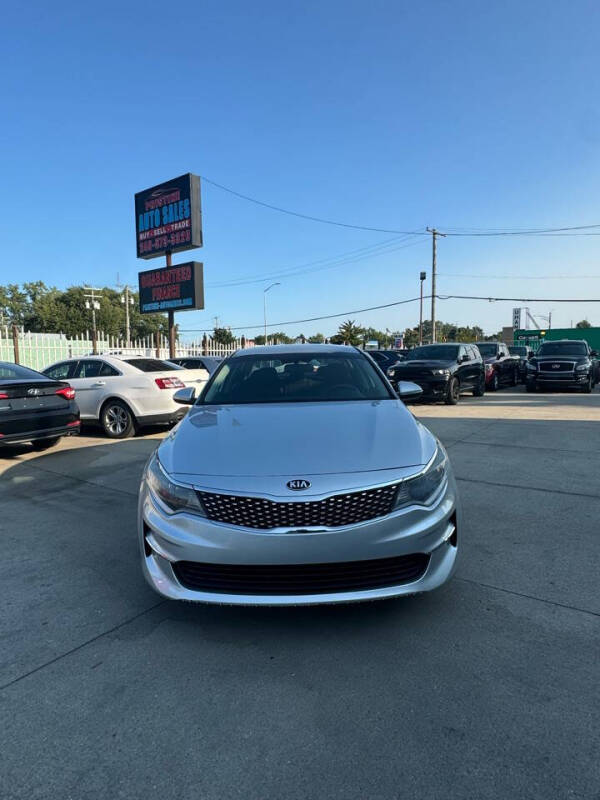 2016 Kia Optima for sale at PRISTINE AUTO SALES INC in Pontiac MI