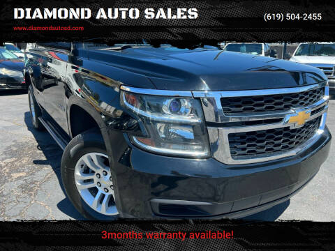 2016 Chevrolet Tahoe for sale at DIAMOND AUTO SALES in El Cajon CA