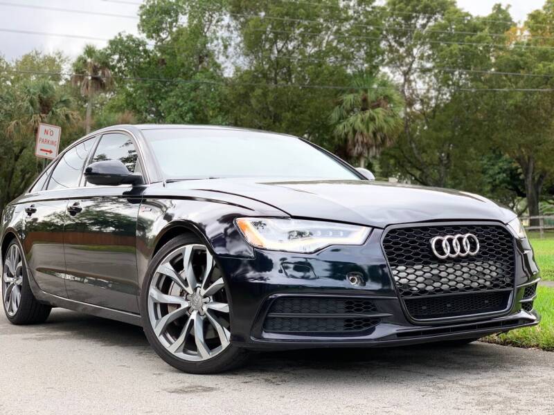 2013 Audi A6 for sale at HIGH PERFORMANCE MOTORS in Hollywood FL