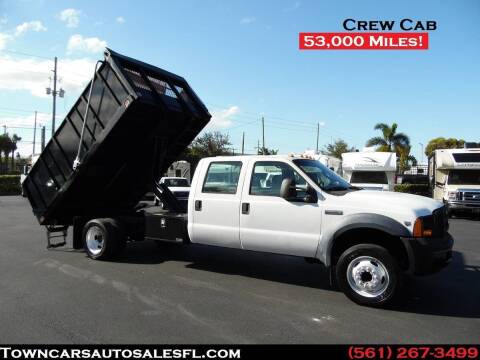 2006 Ford F-450 Super Duty for sale at Town Cars Auto Sales in West Palm Beach FL