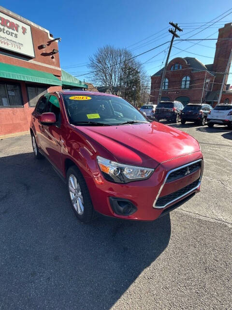 2015 Mitsubishi Outlander Sport for sale at STATION 7 MOTORS in New Bedford, MA