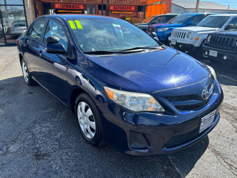 2011 Toyota Corolla for sale at North Chicago Car Sales Inc in Waukegan IL