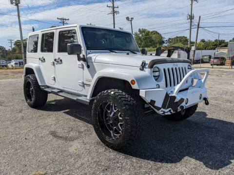 2014 Jeep Wrangler Unlimited for sale at Welcome Auto Sales LLC in Greenville SC