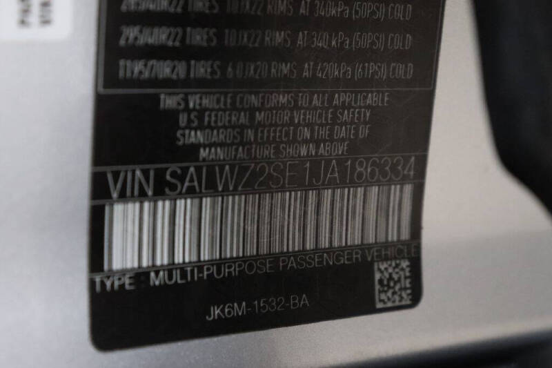 2018 Land Rover Range Rover Sport SVR