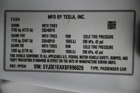 2025 Tesla Model 3 Long Range