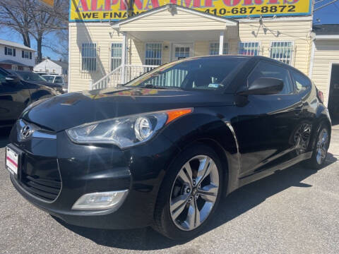 2012 Hyundai Veloster for sale at Alpina Imports in Essex MD