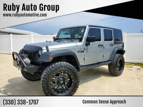 2015 Jeep Wrangler Unlimited for sale at Ruby Auto Group in Hudson OH