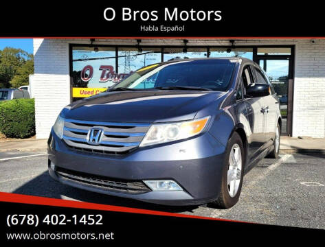 2012 Honda Odyssey for sale at O Bros Motors in Marietta GA