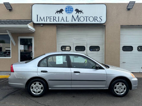 2001 Honda Civic for sale at Imperial Motors in Plainville CT