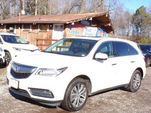 2016 Acura MDX for sale at Select Cars Of Thornburg in Fredericksburg VA
