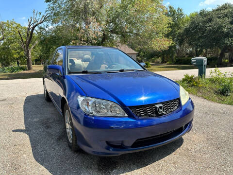 2005 Honda Civic for sale at CARWIN MOTORS in Katy TX