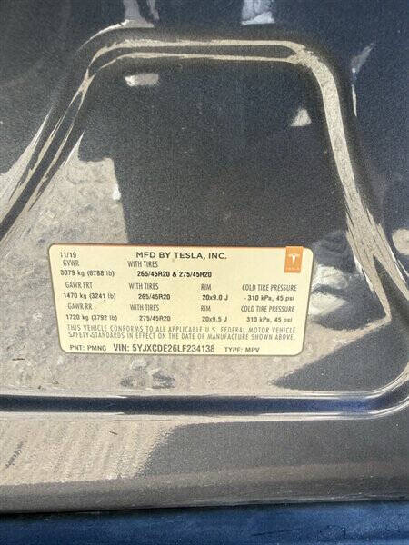 2020 Tesla Model X Long Range Plus