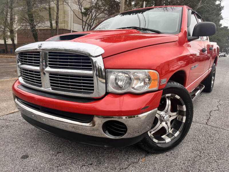 Used 2004 Dodge Ram 1500 Pickup SLT with VIN 1D7HA18D24S647478 for sale in Gainesville, GA