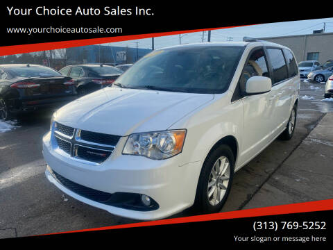 2019 Dodge Grand Caravan for sale at Your Choice Auto Sales Inc. in Dearborn MI