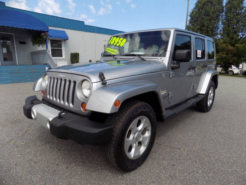 2013 Jeep Wrangler Unlimited for sale at Pro-Motion Motor Co in Lincolnton NC