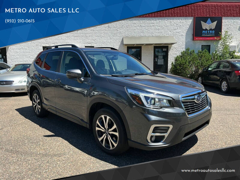 2020 Subaru Forester for sale at METRO AUTO SALES LLC in Lino Lakes MN