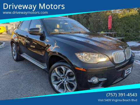 2012 BMW X6 for sale at Driveway Motors in Virginia Beach VA