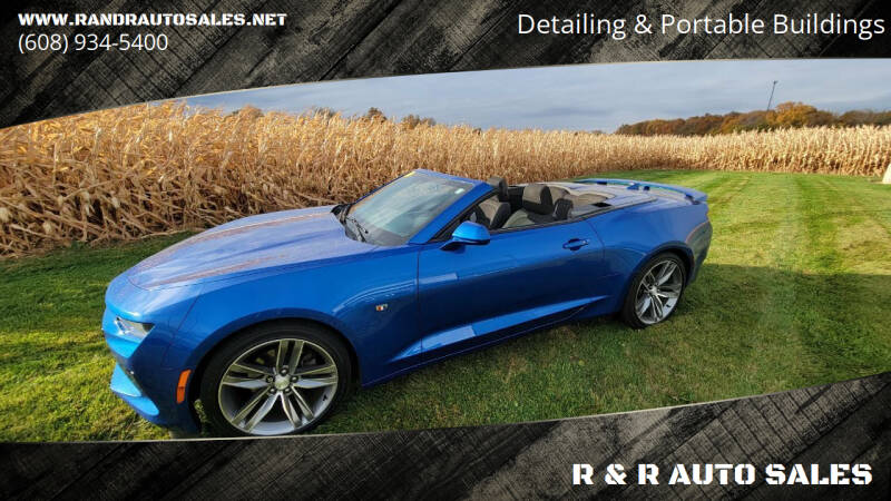 2016 Chevrolet Camaro for sale at R & R AUTO SALES in Juda WI