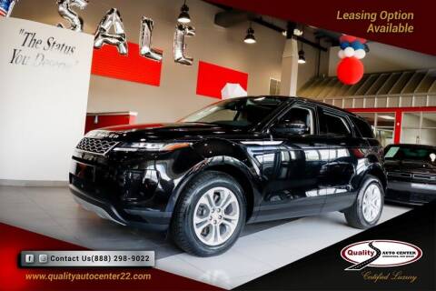 2021 Land Rover Range Rover Evoque for sale at Quality Auto Center in Springfield NJ