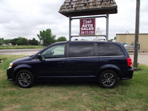 2017 Dodge Grand Caravan for sale at Don's Auto Sales in Silver Creek NE